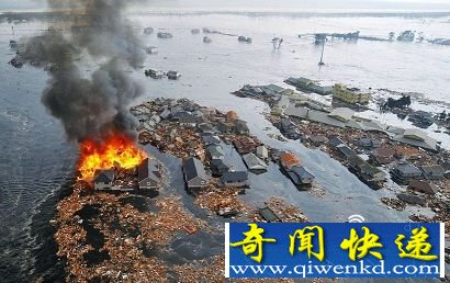 日本海啸场面如2012世界末日(图)