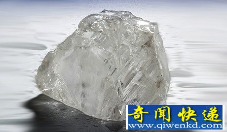 俄发现重达158克拉钻石 估值150万美元(图)