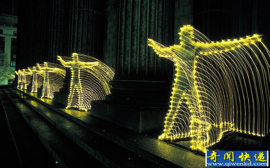 神奇的光影艺术