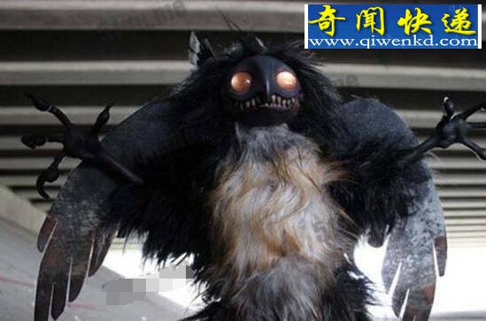 鸮人真实面目曝光,形似猫头鹰的怪异生物(或是骗局)