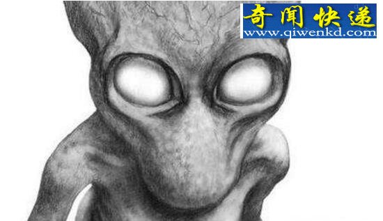 美国十大怪物之一,多佛恶魔(脑袋像西瓜眼睛发绿光)