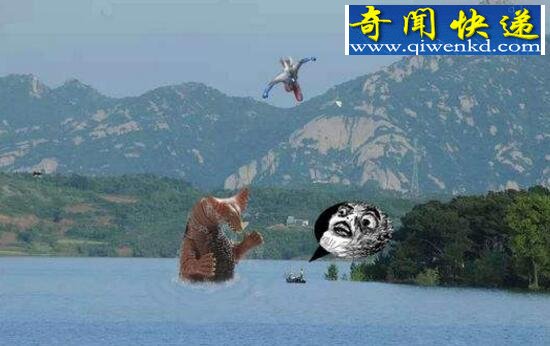 揭秘驻马店铜山湖水怪真实面目,疑似巨型大鱼出没