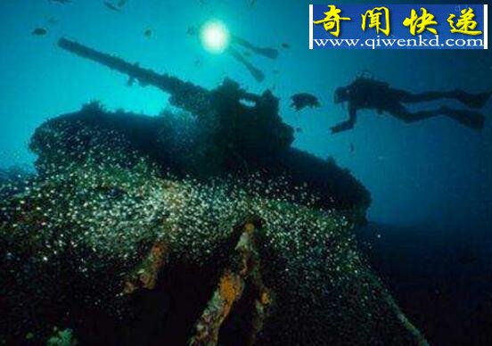 世界上最恐怖的湖泊,特鲁克泻湖(潜水者的坟墓)