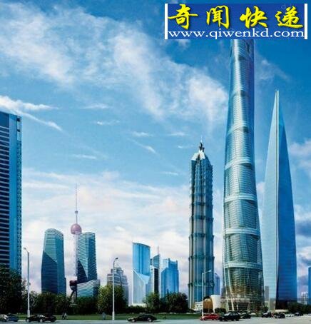 世界第二高楼,上海中心大厦(632米中国第一)