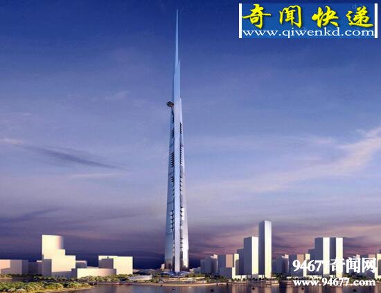 世界第一高楼,沙特阿拉伯国王塔(1007米)