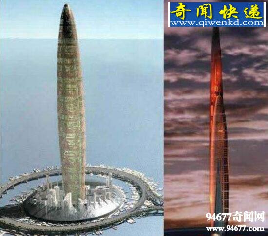 世界第一高楼,沙特阿拉伯国王塔(1007米)