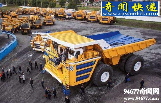 史上最大的巨型卡车,碾压劳斯莱斯的钢铁巨兽