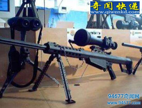 世界上最好的狙击枪,M82A1把人打成两半100%命中