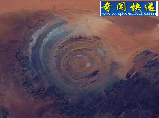 撒哈拉之眼,地球眺望宇宙的眼睛