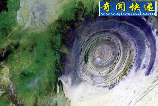撒哈拉之眼,地球眺望宇宙的眼睛