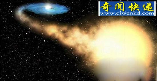 超级黑洞发射神秘能量,黑洞如何影响时间?