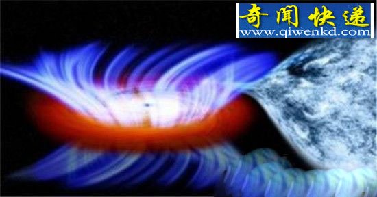 超级黑洞发射神秘能量,黑洞如何影响时间?