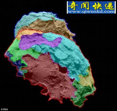 欧洲科学家绘制彗星地形:为着陆做准备