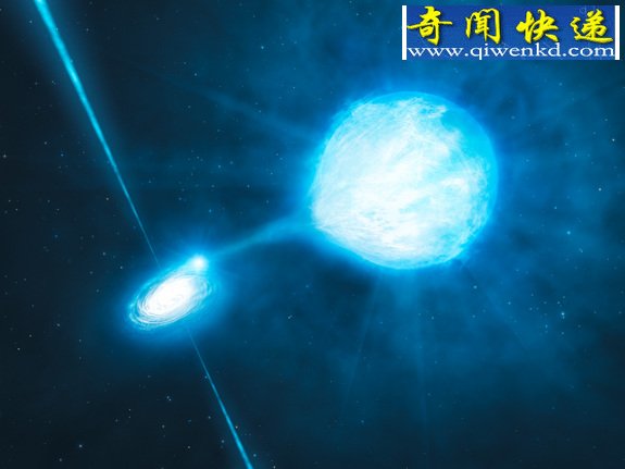 旋转星系内部神秘黑洞