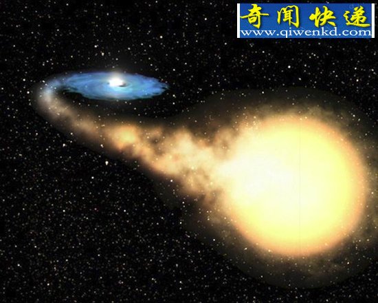 神秘黑洞喷射“超级炮弹” 1/4光速迸出火球