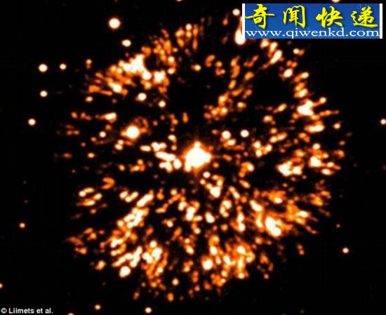 1901年神秘超新星爆发酷似“焰火”