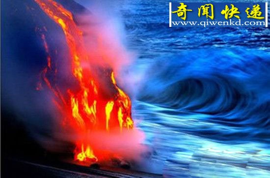 天下奇观“死神的微笑” 夏威夷火山露笑脸