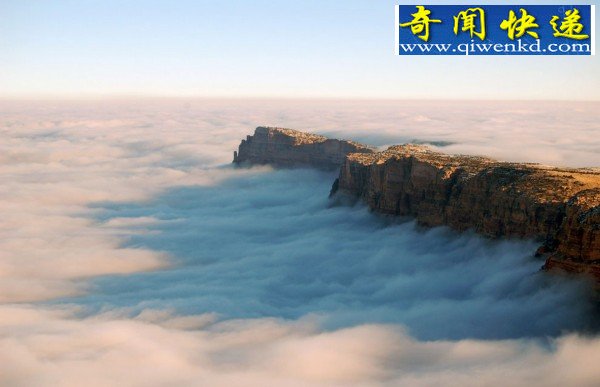 科罗拉多大峡谷“云海”奇观