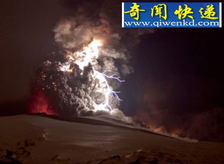 世界各地火山喷发壮观景象