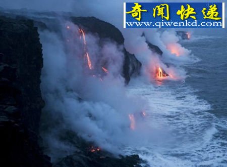 世界各地火山喷发壮观景象