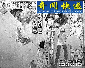 (图文)古埃及人精通美发技术:打卷定型一样不落
