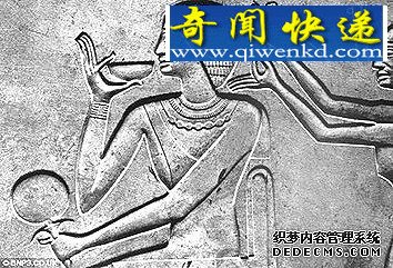 (图文)古埃及人精通美发技术:打卷定型一样不落