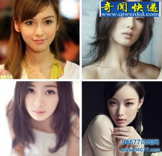 2017年内地四小花旦大盘点,杨幂蝉联两届被踢出局
