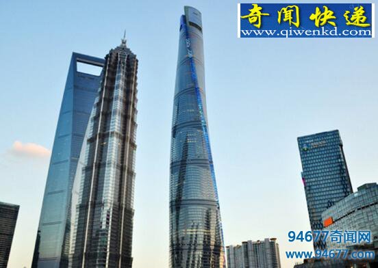 上海第一高楼——中心大厦(132层/632中国之最)