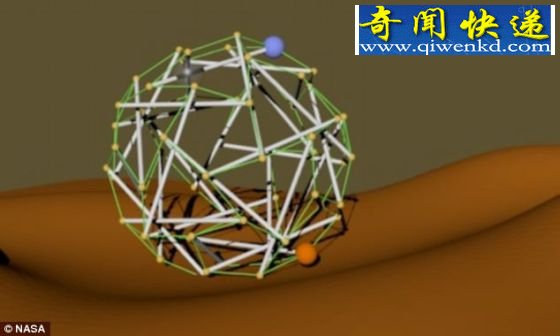 美宇航局设计球形机器人:可吸收着陆冲击力