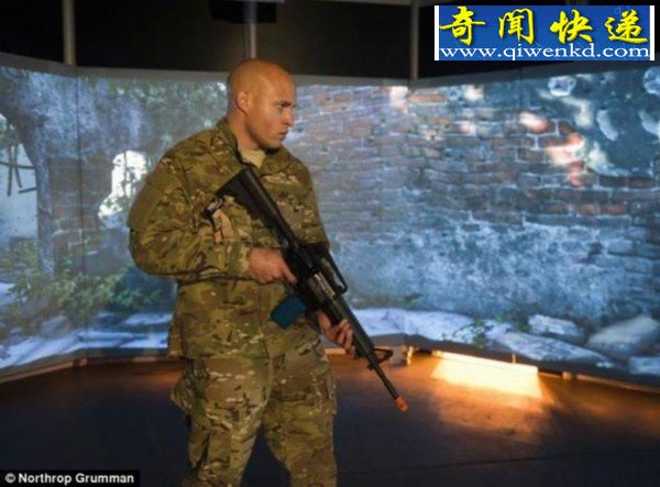 星际迷航版全息平台使士兵体验虚拟战场训练