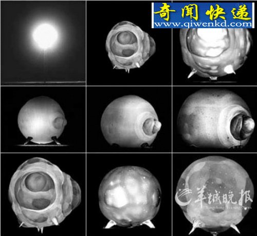 超高速相机拍摄的核爆过程图 毫秒级核武器爆炸画面科学家首次获得
