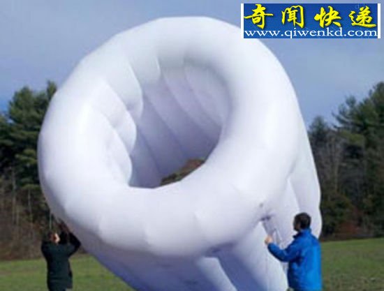 (图)美公司设计空中风电场 发电效率更高