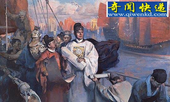 郑和下西洋的目的,为改变闭关锁国的落后局面