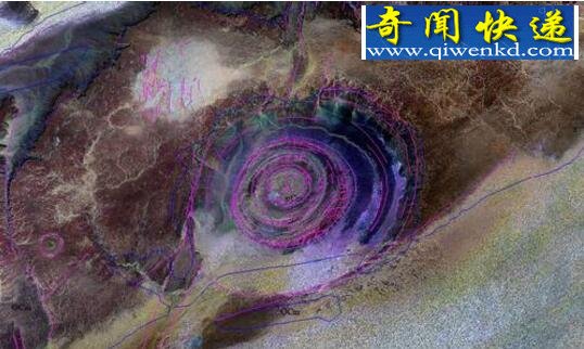 世界十大奇观之一撒哈拉之眼,千年谜团终曝光