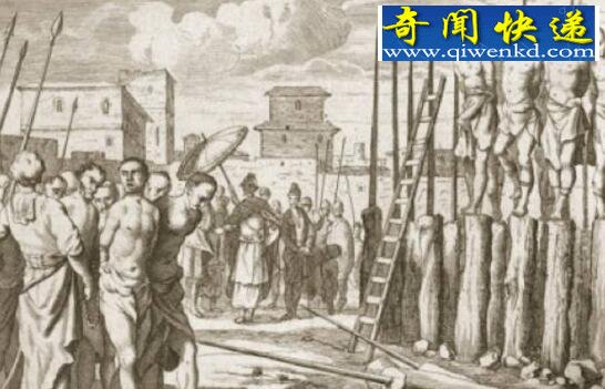 世界上最残忍的25种古代酷刑,刺刑从肛门刺穿身体
