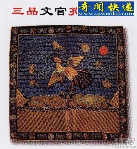 “衣冠禽兽”的官服补子