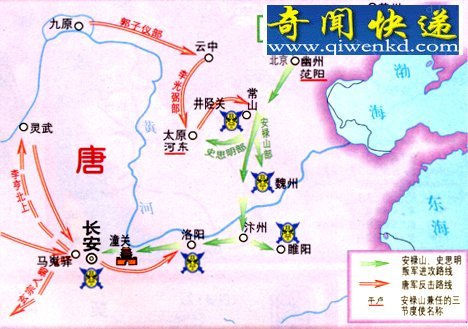 安史之乱后的唐朝由盛而衰