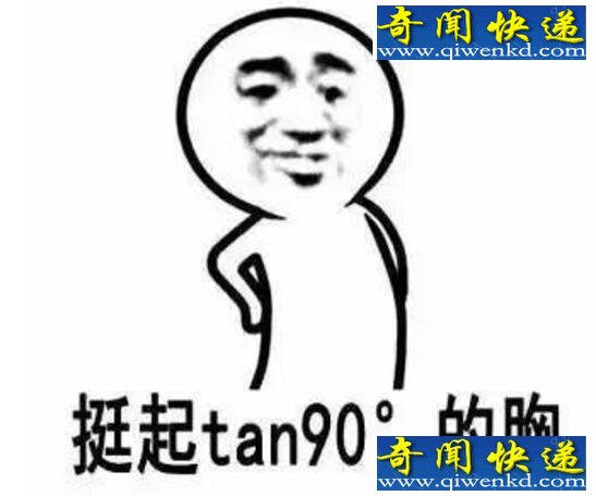 tan90度是什么梗,tan90=1/0(不存在的意思)