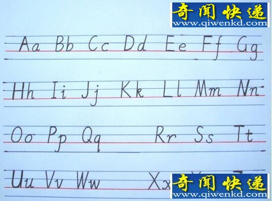 好看的英文单词怎么写,教你写出一手漂亮的英文