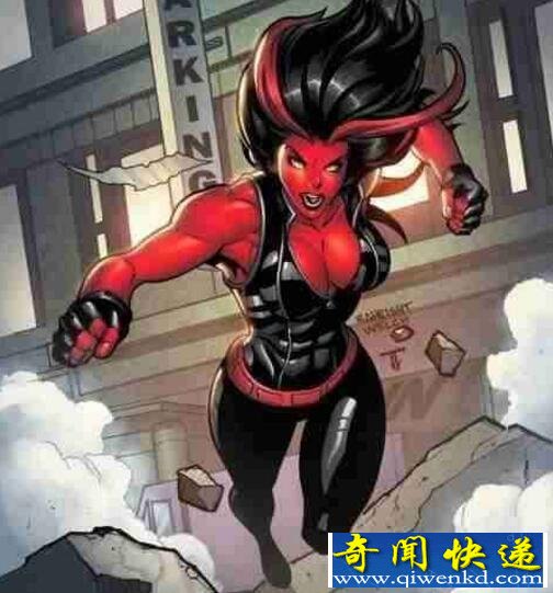 漫威超级英雄女红巨人即将回归,与绿巨人上演三角恋