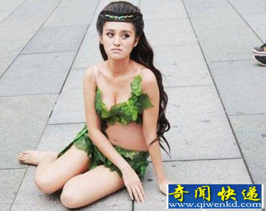 北京女娲娘娘真实身份曝光,实为模特(想出名想疯了)