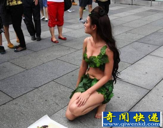 北京女娲娘娘真实身份曝光,实为模特(想出名想疯了)